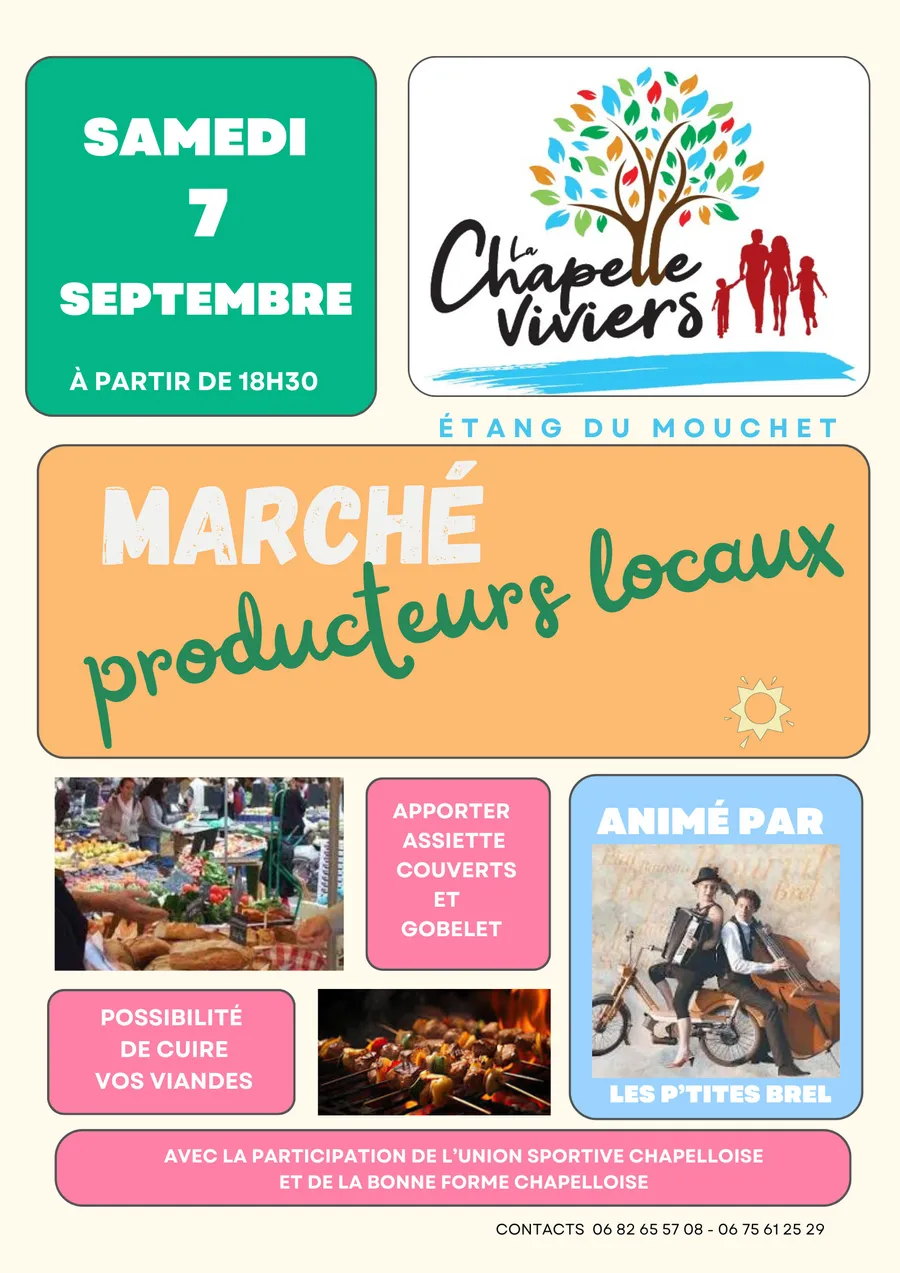 Image du carousel qui illustre: MARCHE DES PRODUCTEURS LOCAUX à Chapelle-Viviers