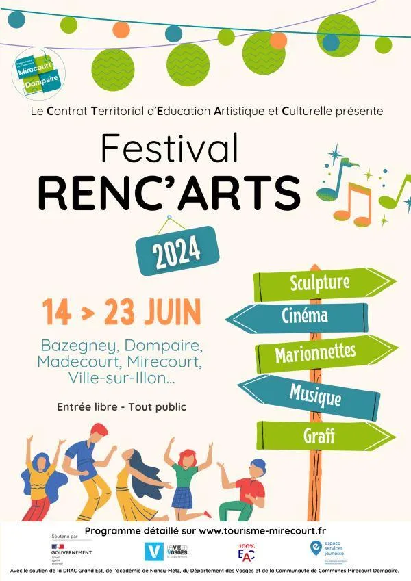 Image du carousel qui illustre: Festival Renc'arts : Concert : Fête De La Musique à Mirecourt