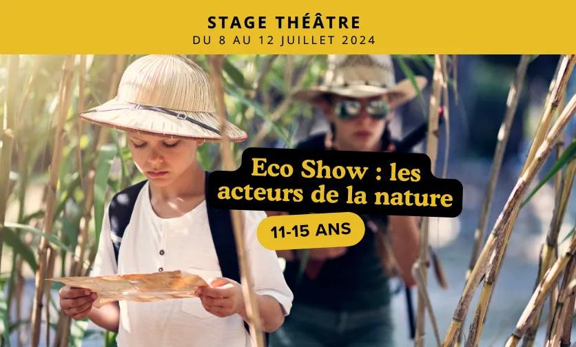 Image du carousel qui illustre: Stage 11-15 ans : ECO SHOW - Acteurs de la nature à Orléans