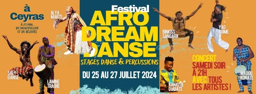 Image du carousel qui illustre: Fesitival Afrodream Danse à Ceyras