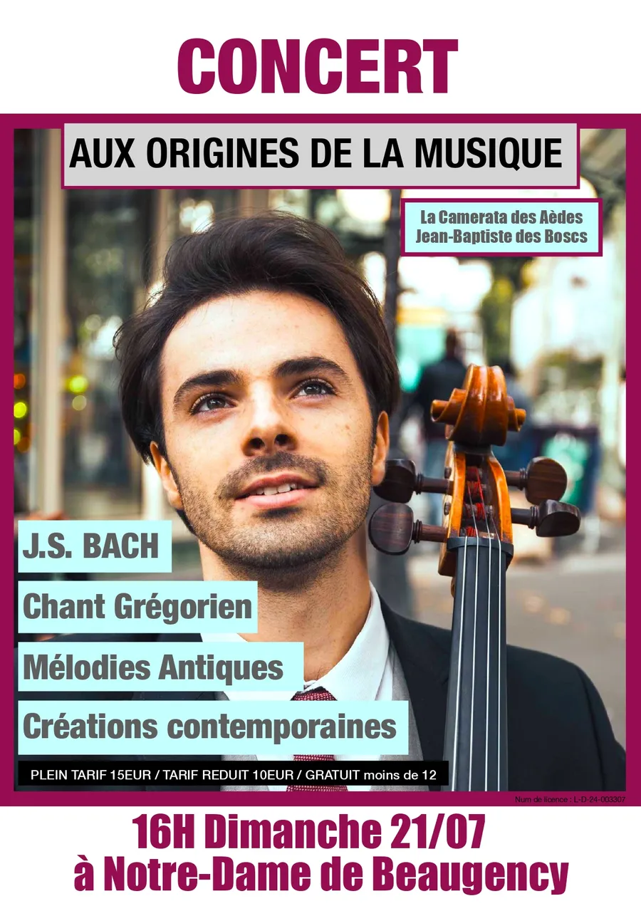 Image du carousel qui illustre: Concert : Aux Origines De La Musique à Beaugency