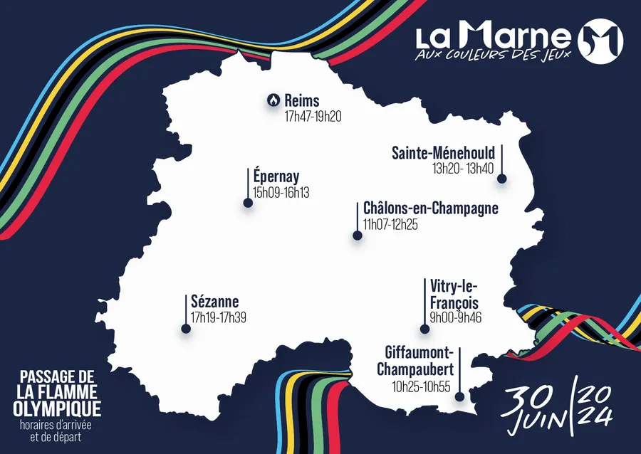 Image du carousel qui illustre: Passage De La Flamme Olympique À Châlons-en-champagne à Châlons-en-Champagne