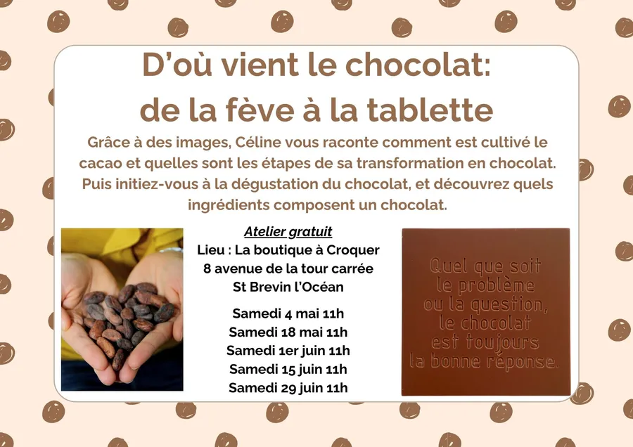 Image du carousel qui illustre: Visite De L'atelier Chocolat à Saint-Brevin-les-Pins