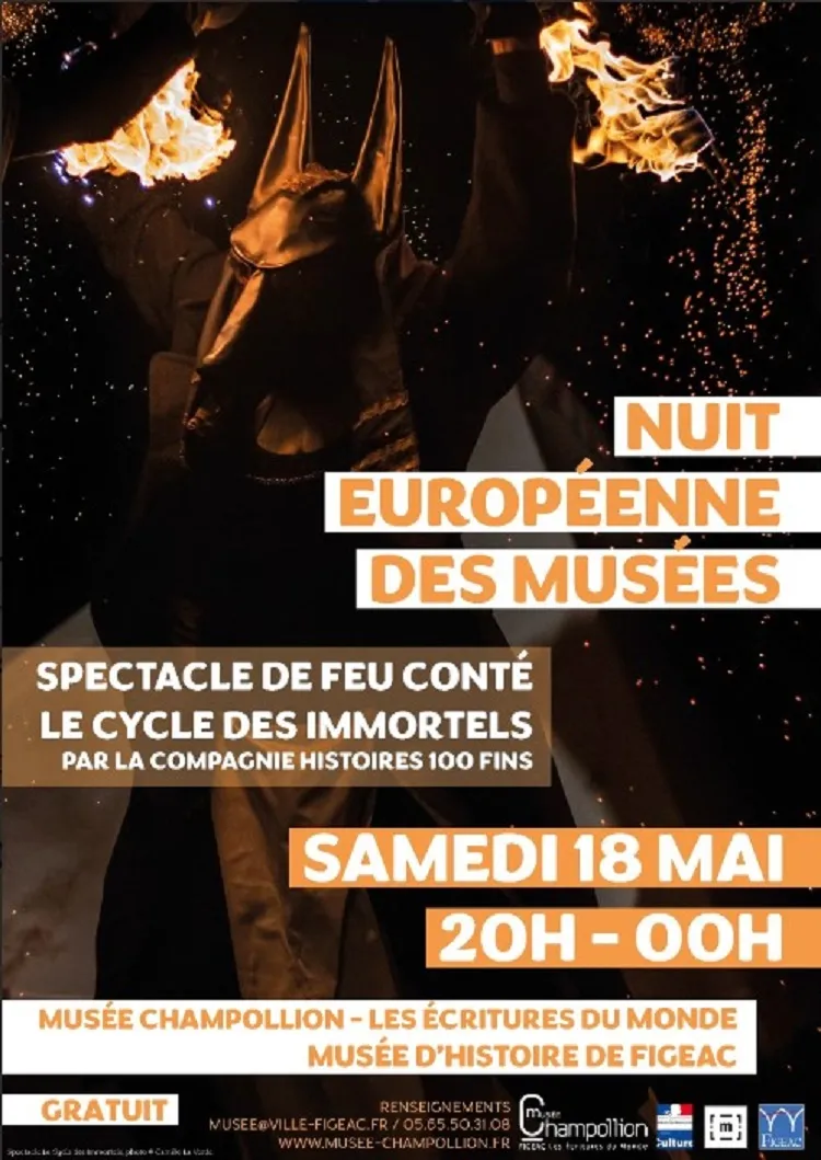 Image du carousel qui illustre: Nuit Européenne Des Musées Aux Musée Champollion Et Musée D'histoire De Figeac à Figeac