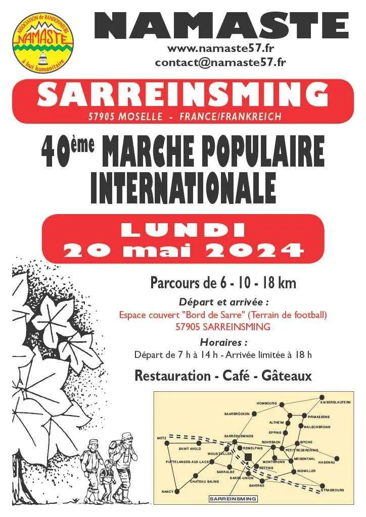 Image du carousel qui illustre: Marche Populaire à Sarreinsming