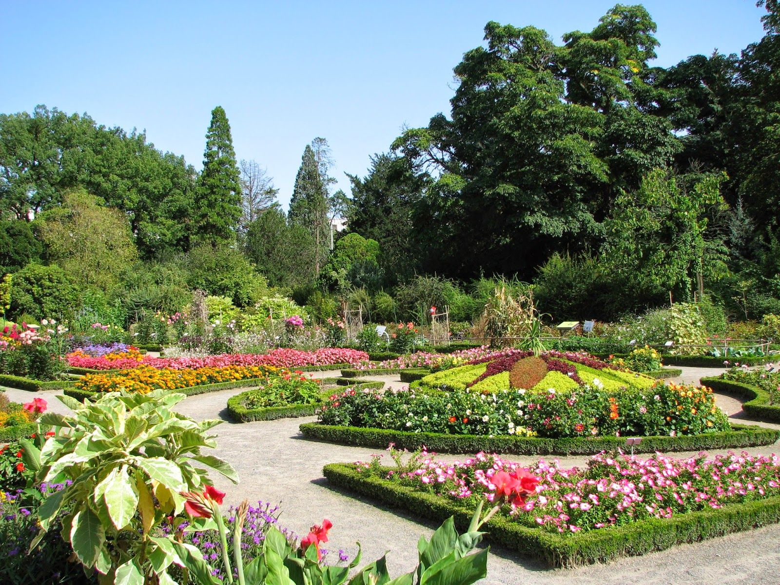 Jardin botanique du parc - Lyon