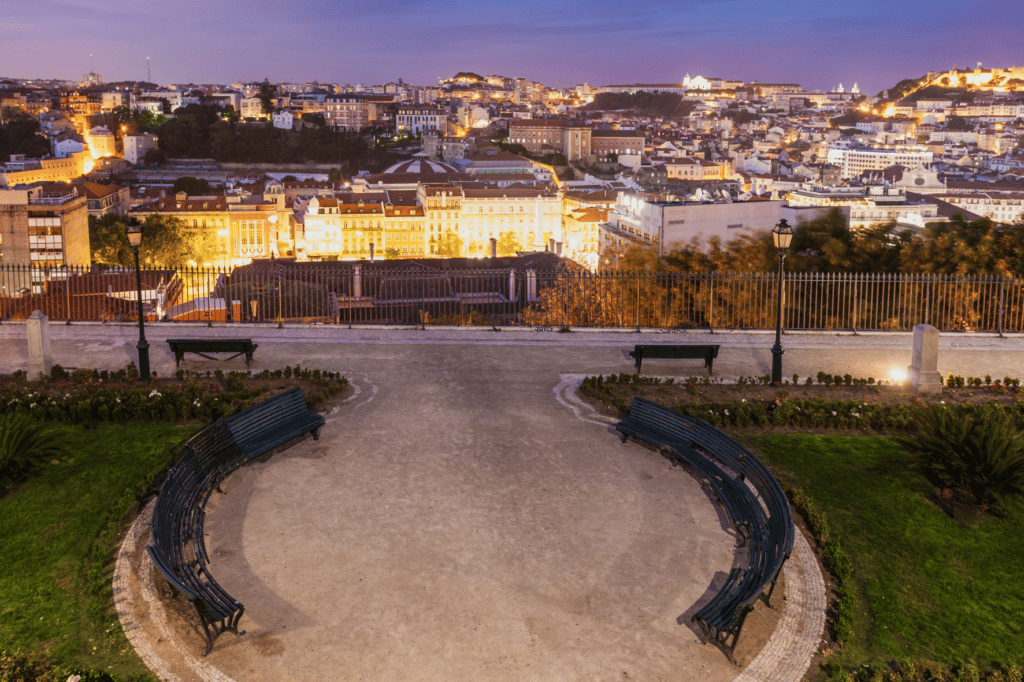 Miradouro de Sao Pedro de Alcântara Lisbonne