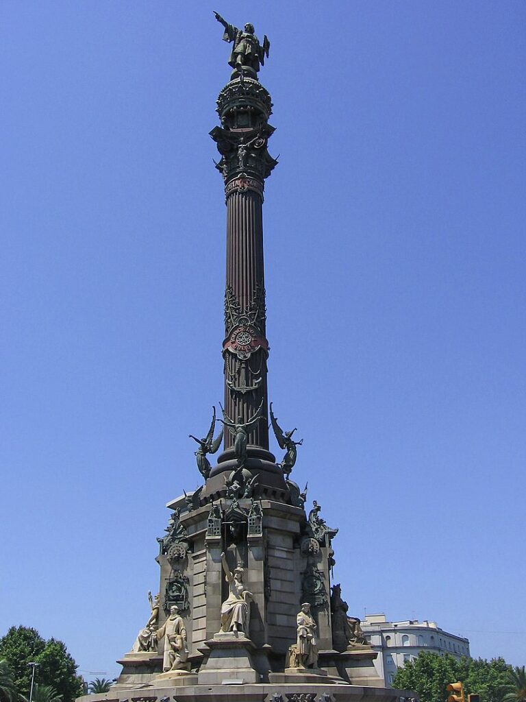 Monumento a Colón Barcelone