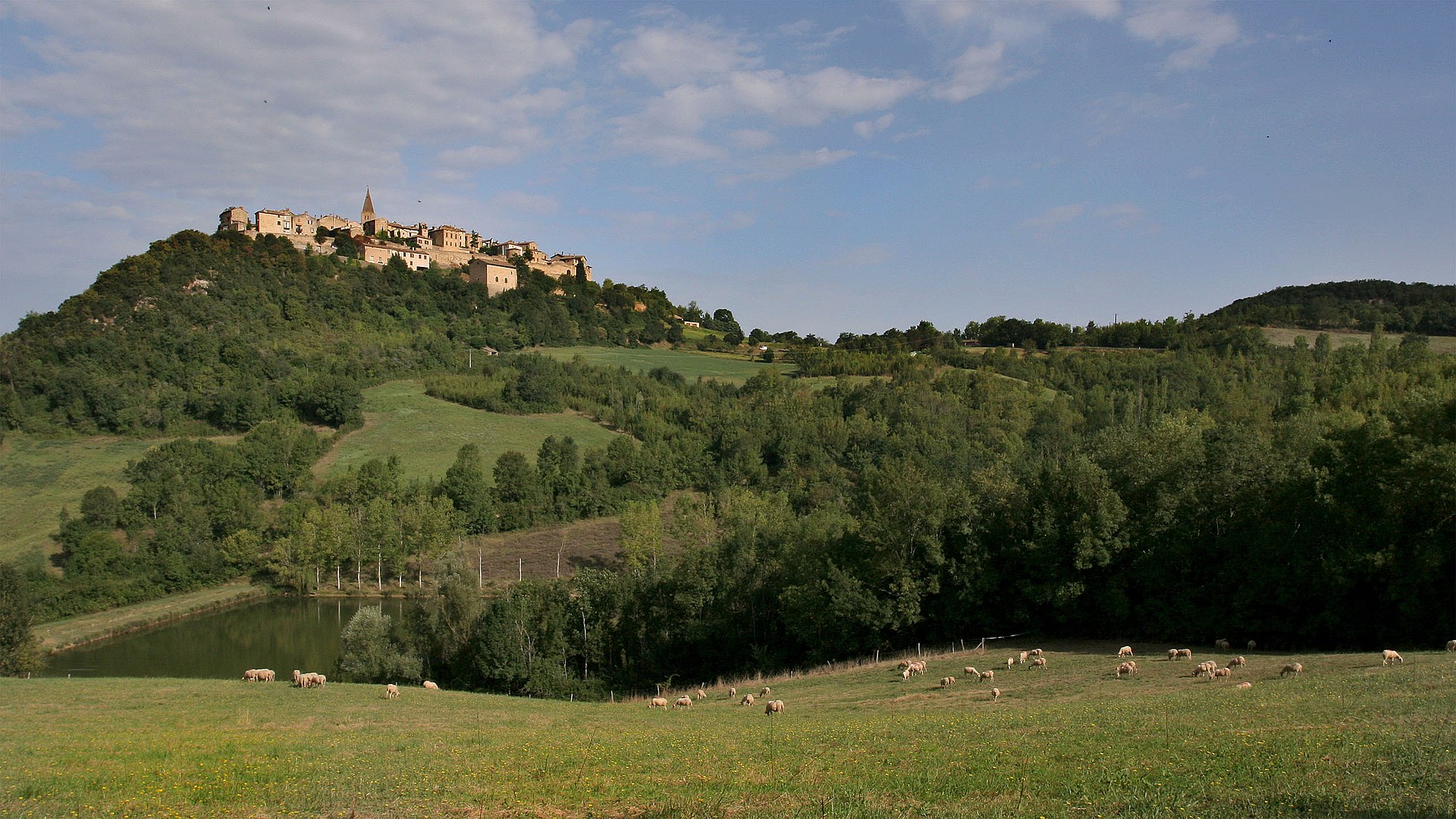 Puycelsi village occitanie