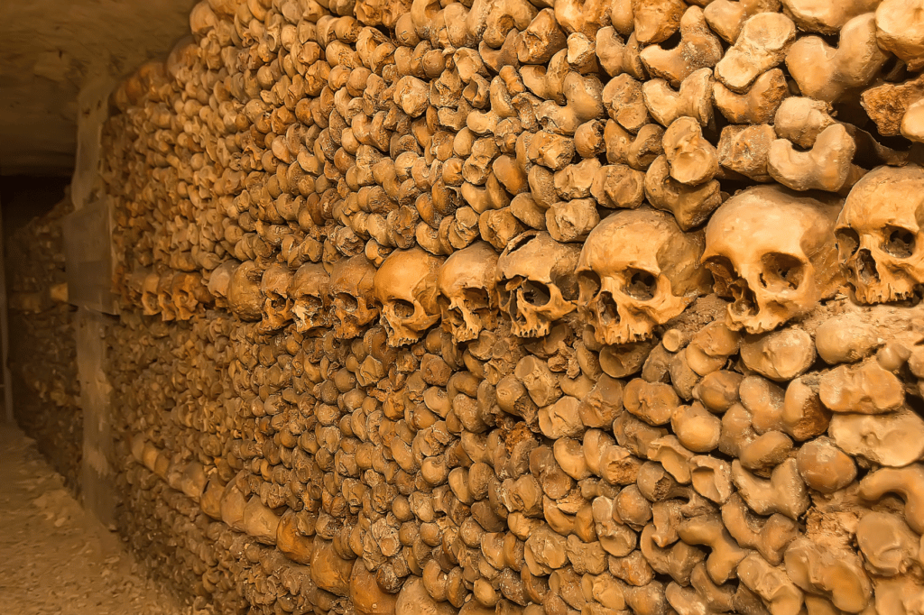 Les catacombes Paris - Halloween