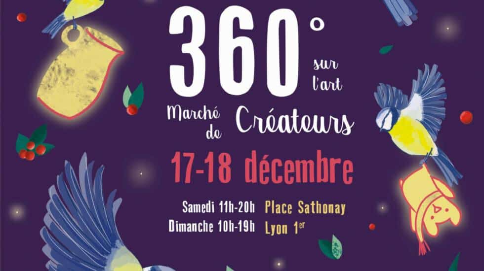 Marché de Noël créateurs - Place Sathonay
