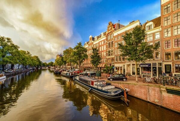 canal à Amsterdam