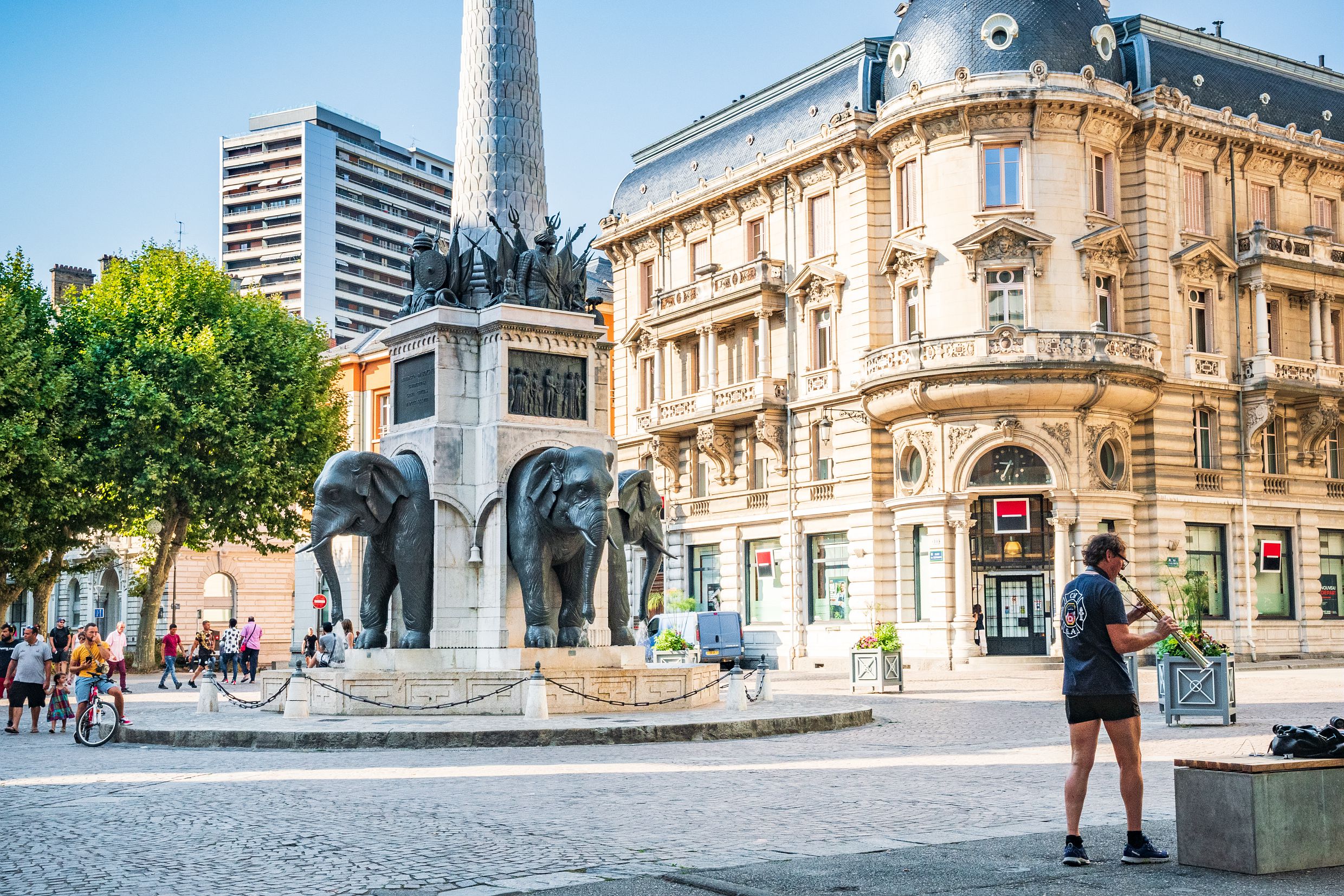 La fontaine des éléphants de Chambéry élue plus belle fontaine de France