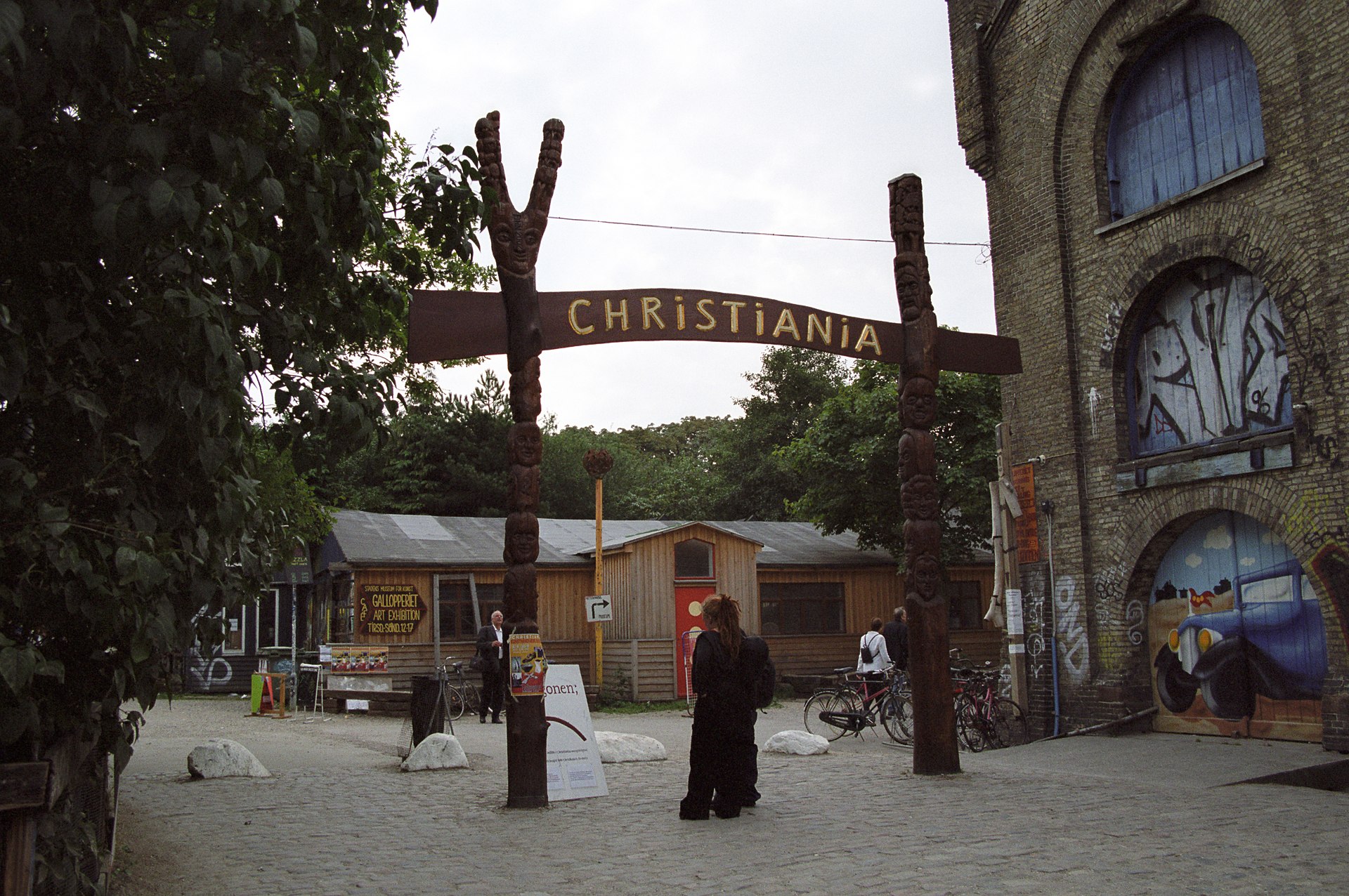 Christiania quartier Copenhague