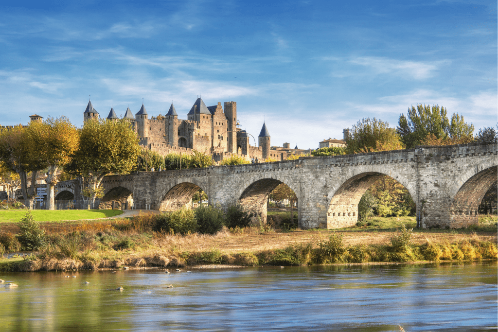 Le pont Vieux et la Bastide Saint-Louis Carcassonne