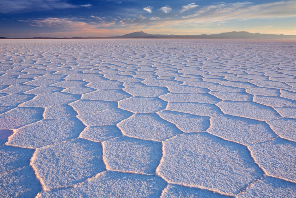 Desert de sel d'uyuni bolivie