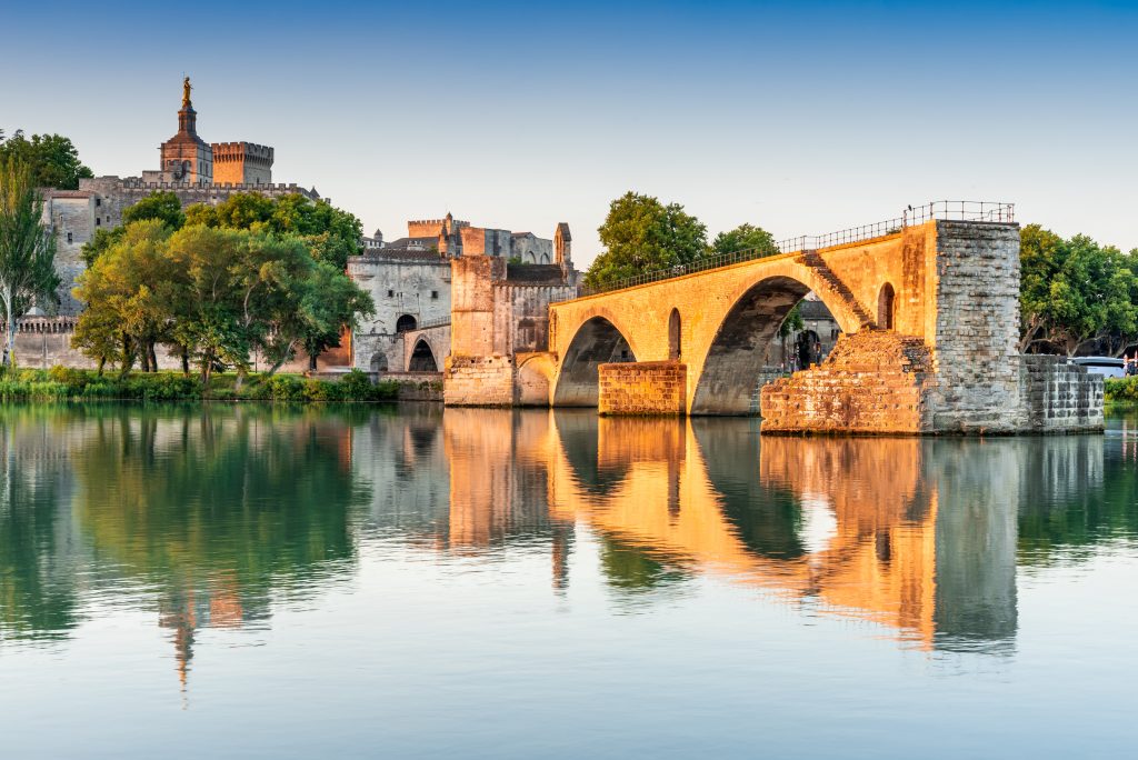 Avignon, Provence, France - Pont Saint-Benezet Vaucluse