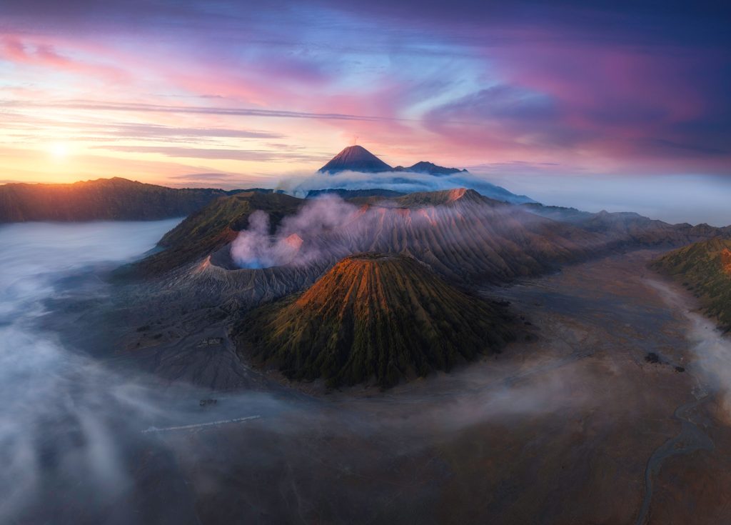 volcan bromo java indonesie