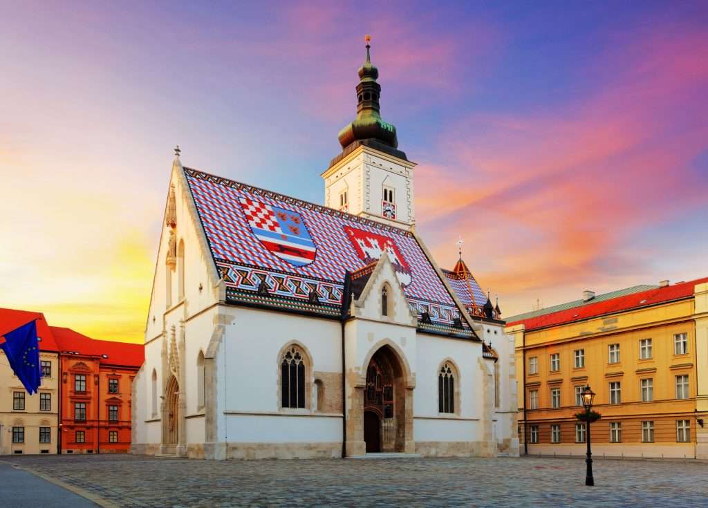Zagreb eglise St Mark