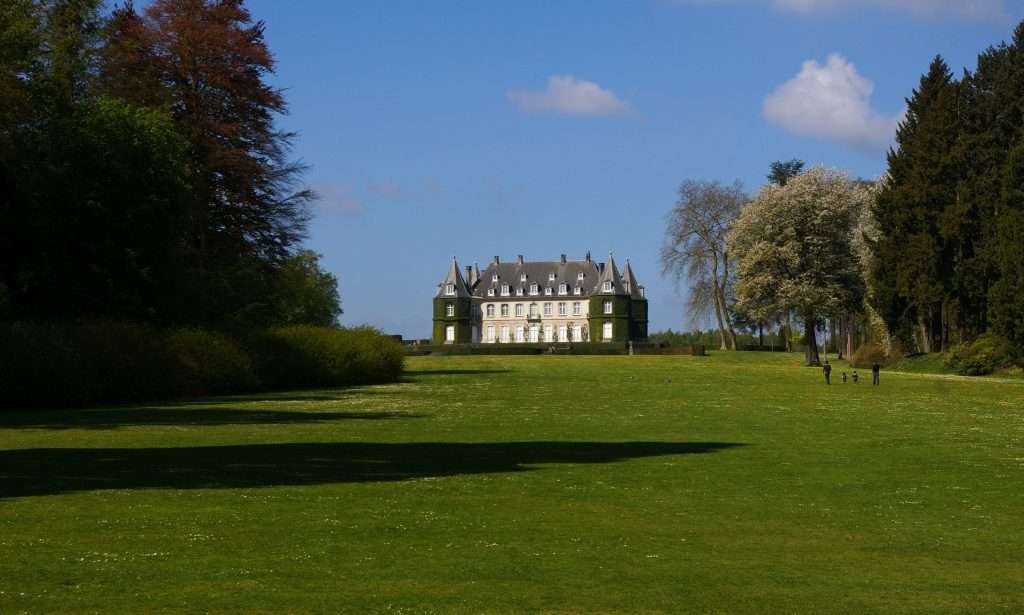 Le parc Solvay et son château.