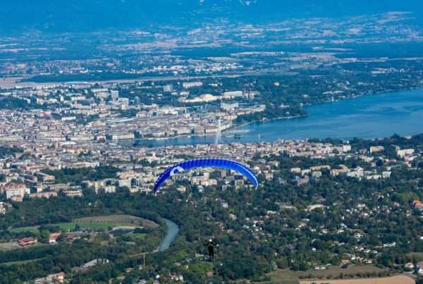 parapente geneve lac leman