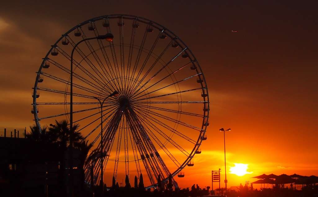 Sunset in Marseille