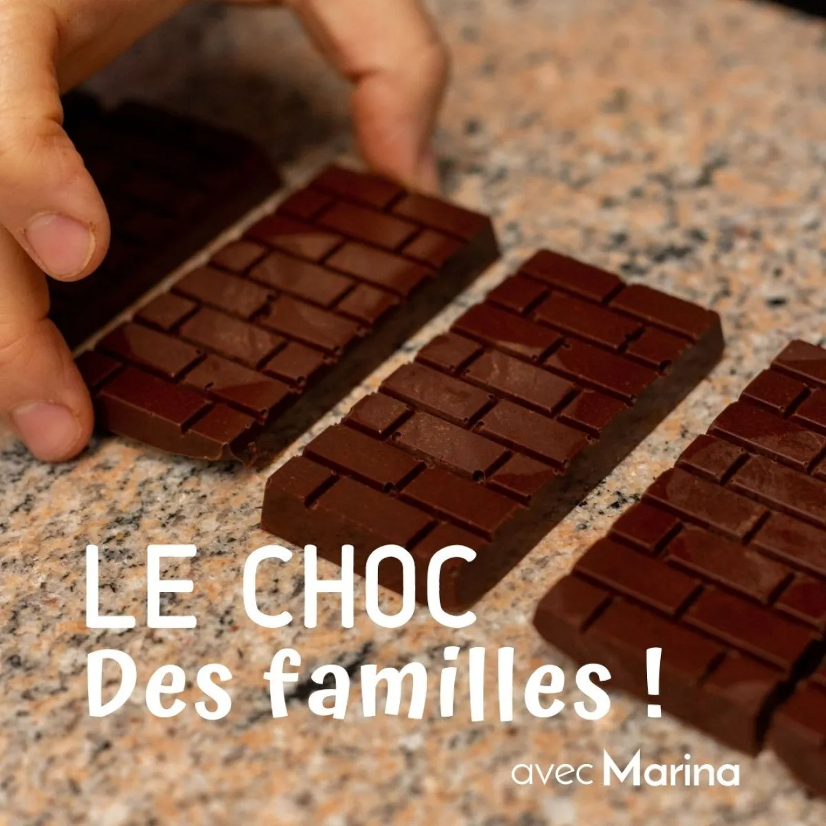 Illustration de: Créez votre tablette de chocolat en famille