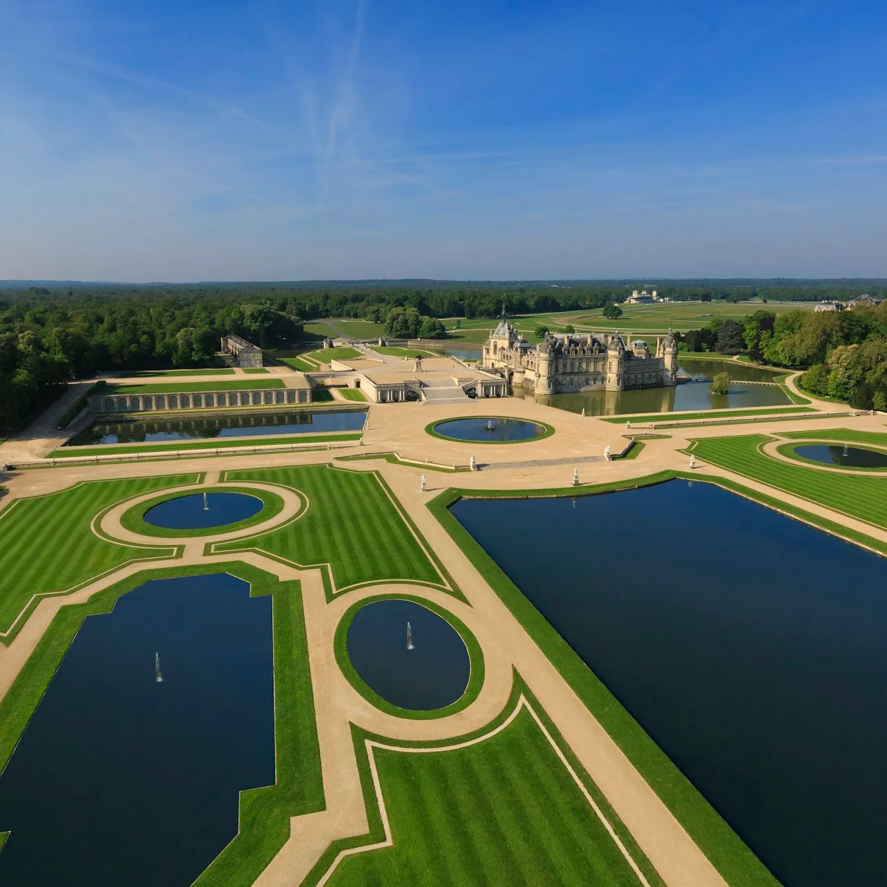 Illustration de: Château de Chantilly : Accès aux Jardins