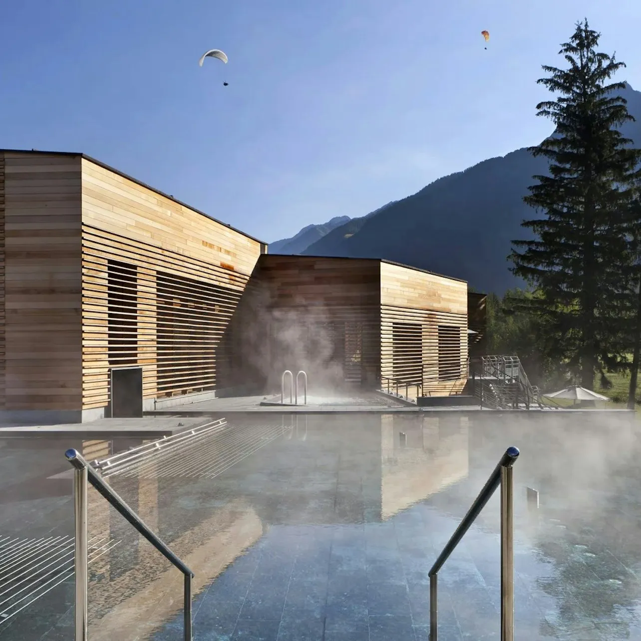 Illustration de: Voucher Spa QC Terme Chamonix-Mont-Blanc
