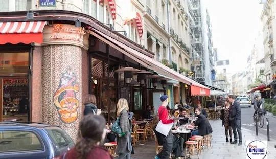 Image qui représente un ticket d'une activité (Visite gourmande privée à Saint-Germain avec un expert de la gastronomie française) liée au point d'intéret