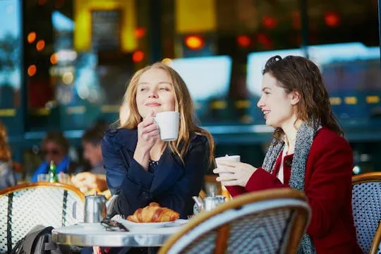 Image qui représente un ticket d'une activité (Conversation en français autour d'un café au Café de Flore) liée au point d'intéret