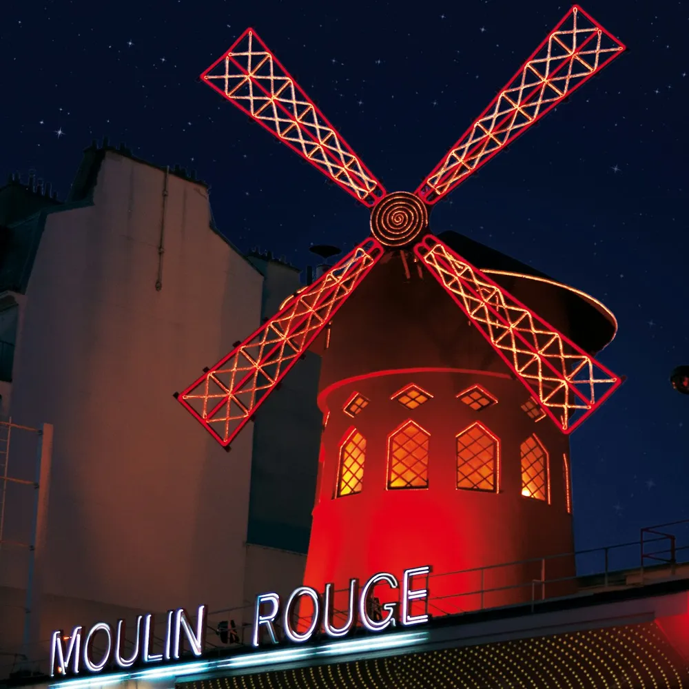 Image qui représente un ticket d'une activité (Moulin Rouge : Spectacle + dîner) liée au point d'intéret