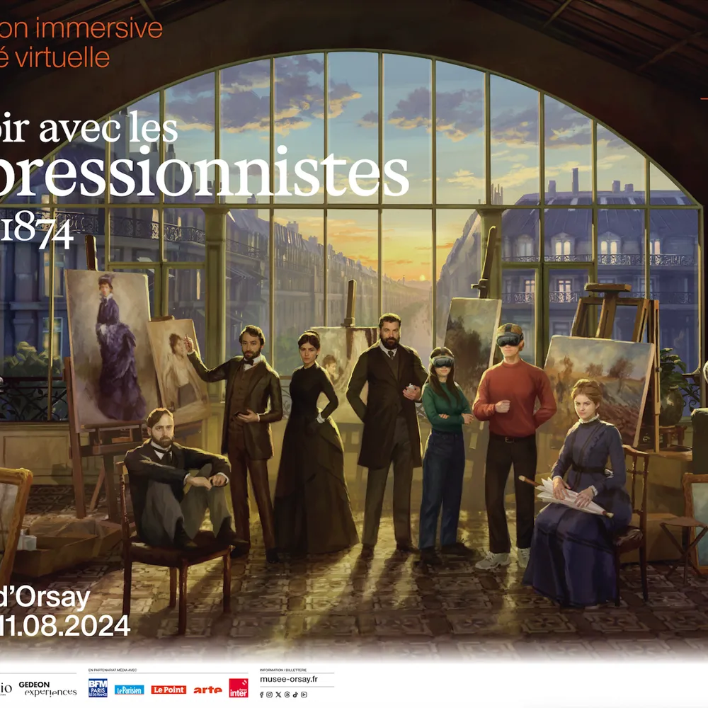 Image qui représente un ticket d'une activité (Musée d'Orsay : Ce soir avec les Impressionnistes Paris 1874 Expérience immersive) liée au point d'intéret