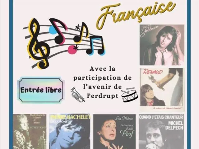 Image qui illustre: Concert Variété Française