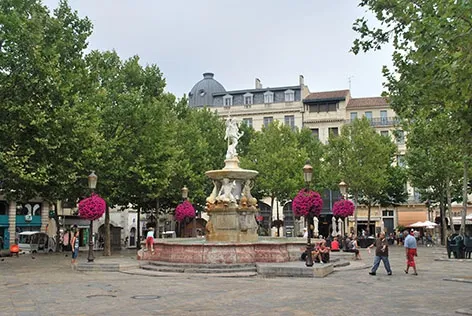 Image qui illustre: Place Carnot à Carcassonne - 2