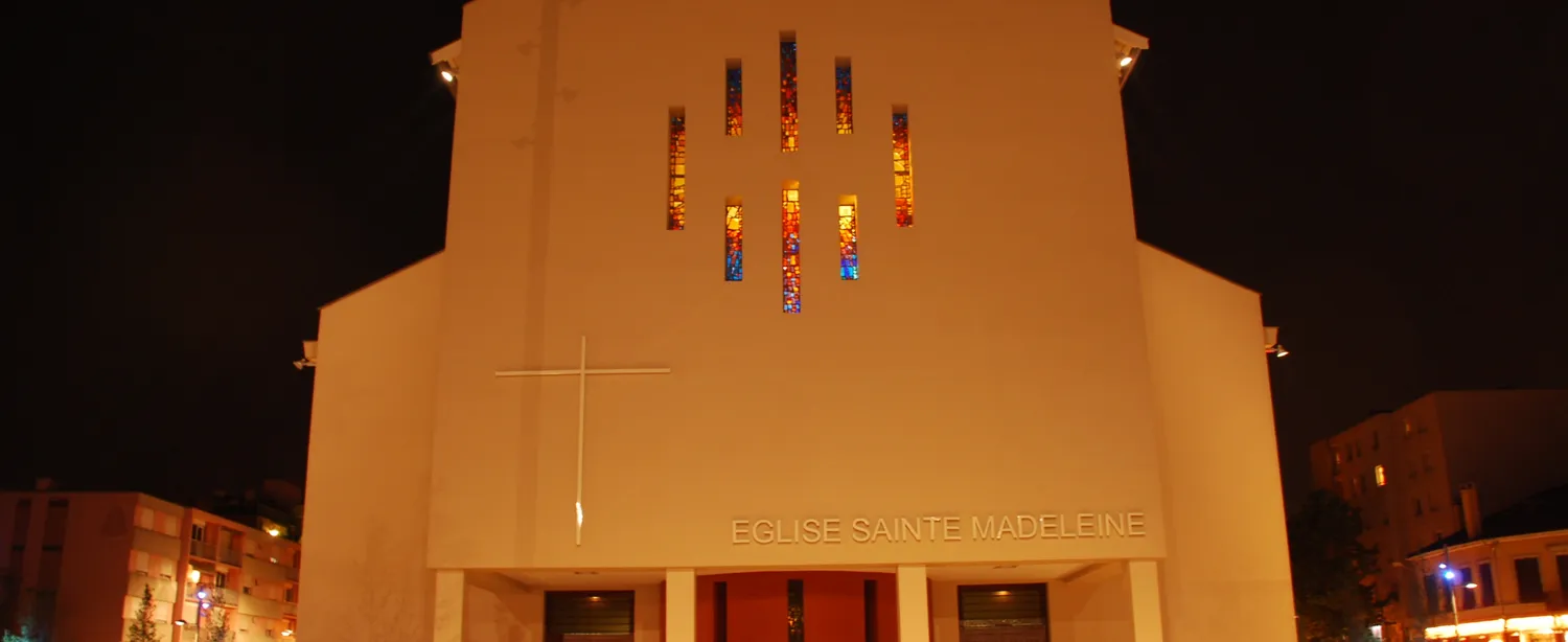 Image qui illustre: Eglise Sainte Madeleine à Villeurbanne - 0
