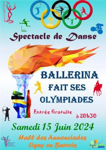 Image qui illustre: Spectacle De Danse - Ballerina Fait Ses Olympiades