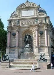 Image qui illustre: Fontaine Saint-Michel