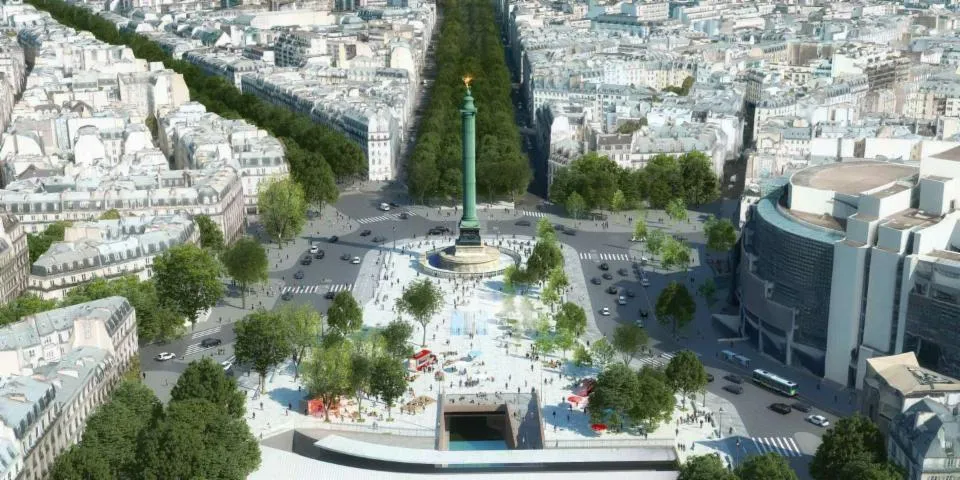 Image qui illustre: Place de la Bastille