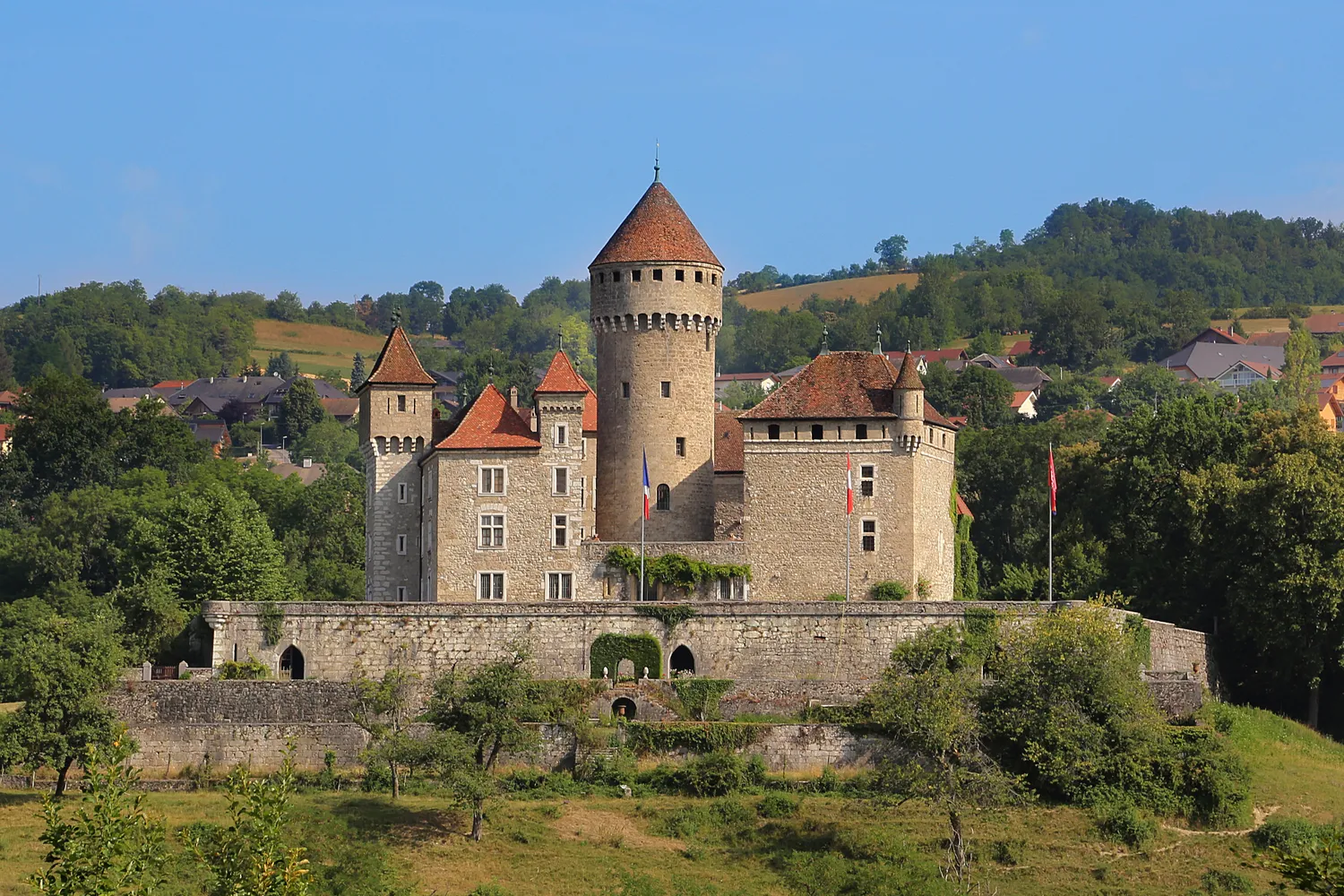 Image qui illustre: Château de Montrottier à Lovagny - 0