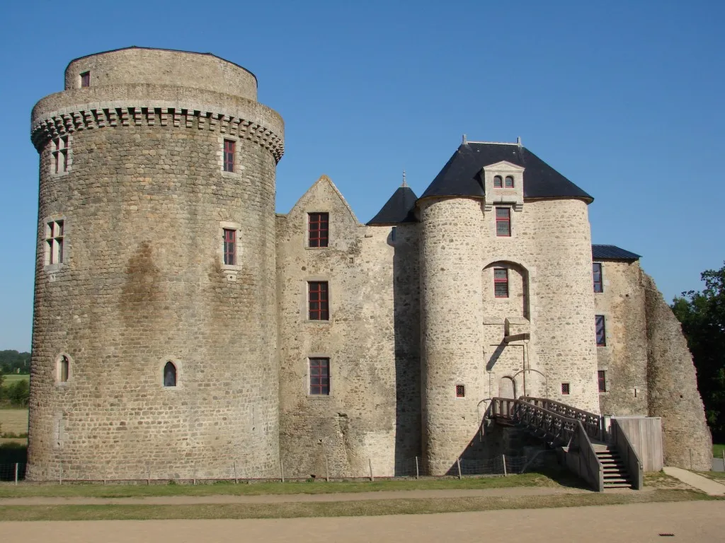 Image qui illustre: Château De Saint Mesmin à Saint-André-sur-Sèvre - 1