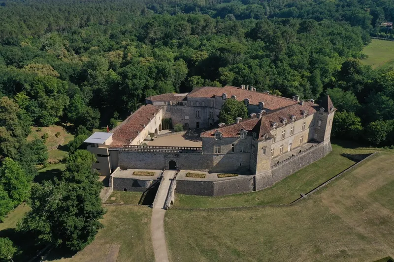 Image qui illustre: Château Royal De Cazeneuve à Préchac - 2
