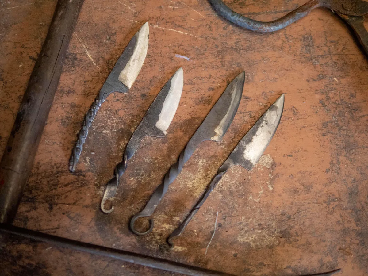 Image qui illustre: Fabriquez votre couteau brut de forge à Coteaux-sur-Loire - 2