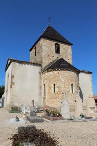 Image qui illustre: Eglise Saint-André de Saint-André-d'Huiriat