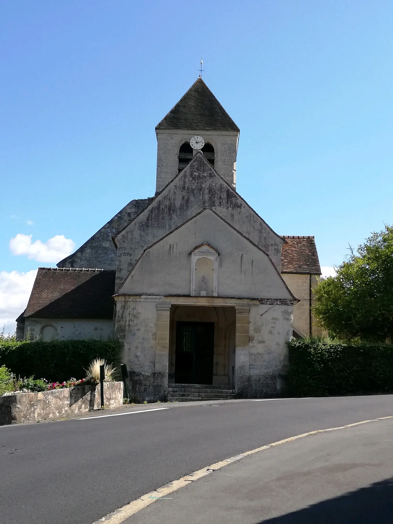 Image qui illustre: Église Saint-Martin à Ableiges - 0