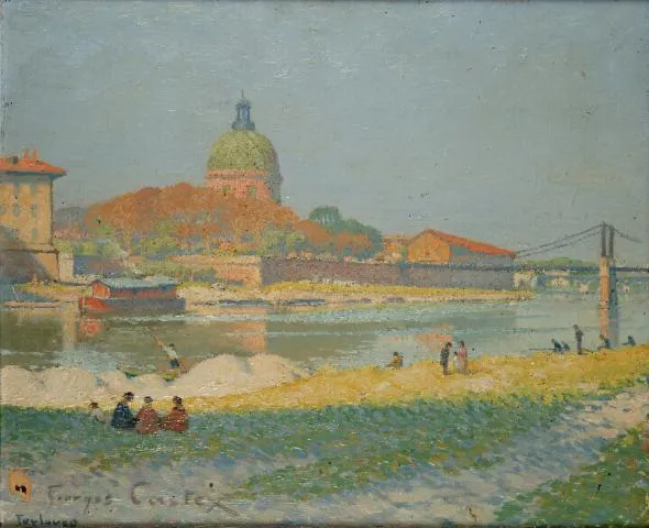 Image qui illustre: Visite libre de l'exposition Georges Castex, le Peintre de Toulouse