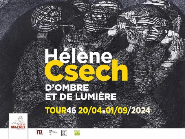 Image qui illustre: Exposition temporaire Hélène Csech - d'Ombre et de lumière
