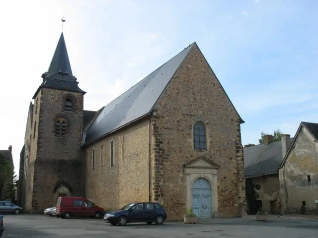 Image qui illustre: Eglise D'auvers Le Hamon