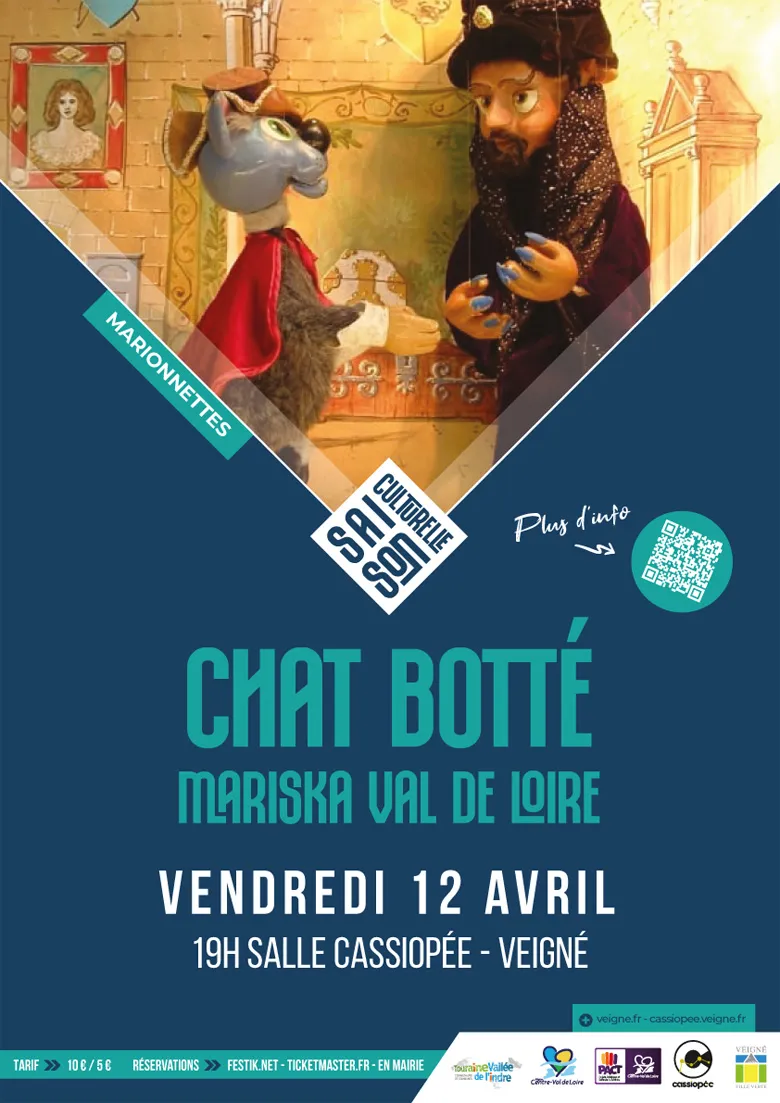 Image qui illustre: Spectacle De Marionnettes - Le Chat Botté à Veigné - 0