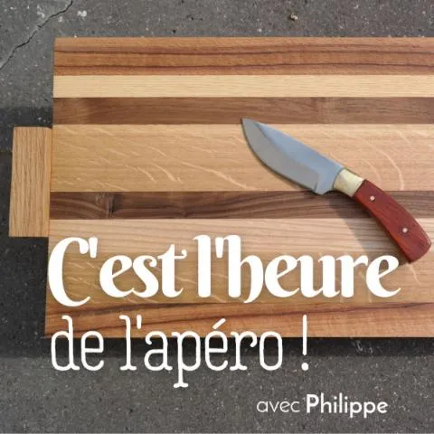 Image qui illustre: Réalisez votre couteau et votre planche en bois